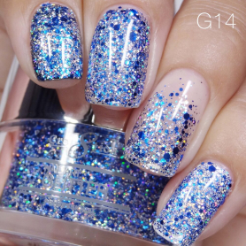 Cre8tion Nail Art Glitter 1 fl oz/30g Glitter 14 #1101-0505