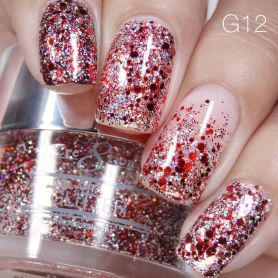 Cre8tion Nail Art Glitter 1 fl oz/30g Glitter 12 #1101-0503