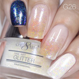 Cre8tion Nail Art Glitter 1 fl oz/30g Glitter 26 #1101-0517