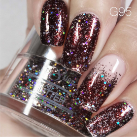 Cre8tion Nail Art Glitter 1 fl oz/30g Glitter 95 #1101-0586