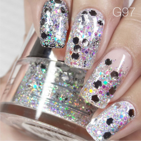 Cre8tion Nail Art Glitter 1 fl oz/30g Glitter 97 #1101-0588