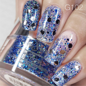 Cre8tion Nail Art Glitter 1 fl oz/30g Glitter 102 #1101-0593