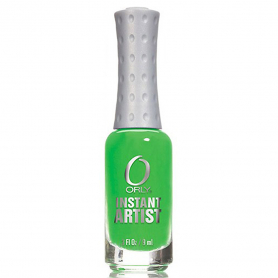 Orly Instant Artist Water-Based Paint Hot Green 0.3oz 27007