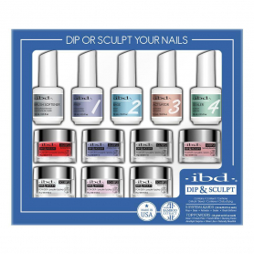 IBD Dip & Sculpt French Kit 12PC W/Bamboo Extract 13503