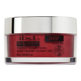 IBD Dip&Sculpt Powder 2 oz/56 g Lucky Red 144BP