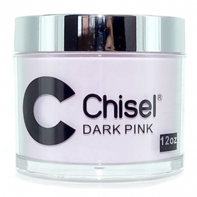 Chisel  Dip Powder Dark Pink Refill 12 oz #17065/20544