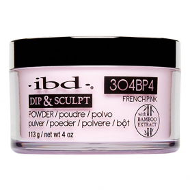 IBD Dip&Sculpt Powder 4 oz/113 g French Pink 304BP4 62312