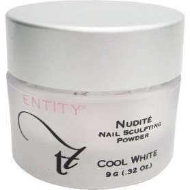 Entity Nudite Nail Sculpting Powder Cool White 9 g - 0.32 oz