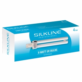 Silkline 9 Watt UV Bulbs 4/Box - SL9WUVBULB4C