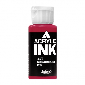 Holbein Acrylic Ink Quinacridone Red AI602D