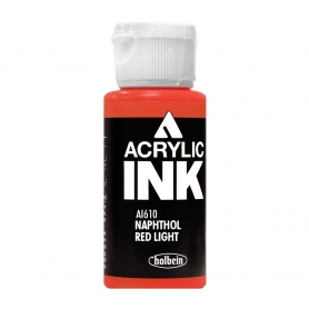 Holbein Acrylic Ink Naphthol Red Light AI610B