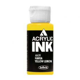 Holbein Acrylic Ink Hansa Yellow Lemon AI639B