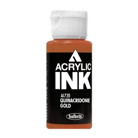 Holbein Acrylic Ink Quinacridone Gold AI720D