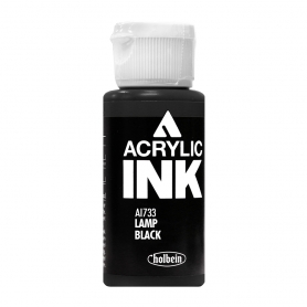 Holbein Acrylic Ink Lamp Black AI733A