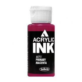 Holbein Acrylic Ink Primary Magenta AI751B