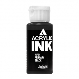 Holbein Acrylic Ink Primary Black AI754B