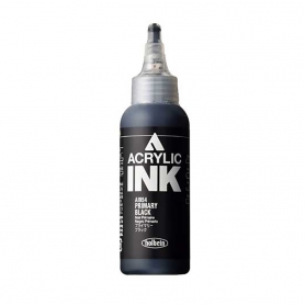 Holbein Acrylic Ink Super Opaque Black 100ml AI934C 15934