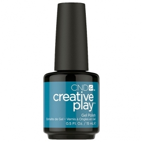 CND Creative Play Gel Polish 0.5 oz -Teal The Wee Hours #503