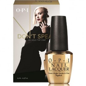 OPI G/S Pure 18K Gold Top Coat "Don't Speak" 0.5 oz. HR F19