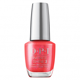 OPI Infinite Shine Left Your Texts On Red 0.5 oz ISLS010