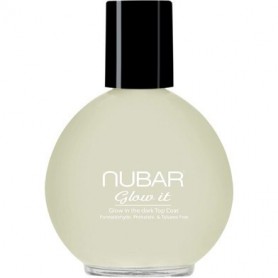 Nubar Glow It Glow In The Dark Top Coat 2.5oz-75ml T338