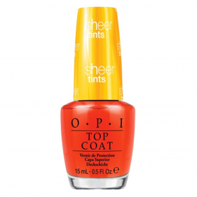 OPI Tinted Top Coat - I'm Never Amberrassed 0.5 oz. NT S01