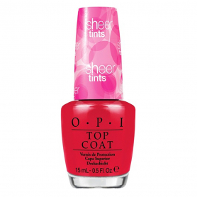 OPI Tinted Top Coat - Be Magentale With Me 0.5 oz. NT S02