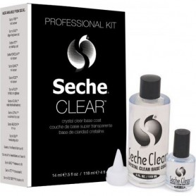 Seche Crystal Clear Base Coat Kit (4fl oz & .5fl oz) #83052