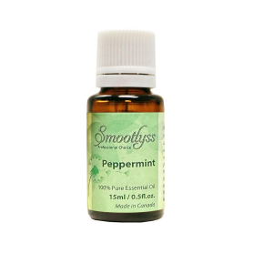 Smootlyss Peppermint Essential Oil 15ml - Made In Canada