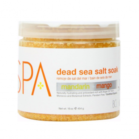 BCL SPA Dead Sea Salt Soak 16 oz - Mandarin+Mango 52101