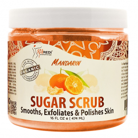 Spa Redi Sugar Scrub 16oz - Mandarin C01S- 01070