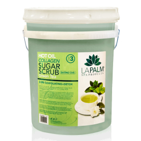 La Palm Hot Oil Sugar Scrub 5G - Green Tea - LP423