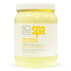 BCL SPA Brightening Sugar Scrub 64 oz Lemon + Lily