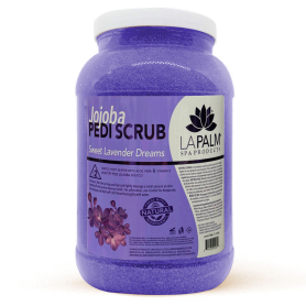 La Palm Jojoba Pedi Scrub 1G - Sweet Lavender Dreams LP160