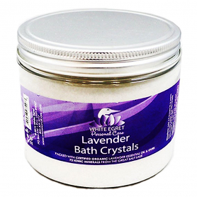 White Egret Lavender Bath Crystals 16 oz. BSL16 #03557