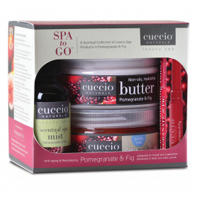 Cuccio Spa To Go Soothing&Moisturizing Pomegranate Kit 3201