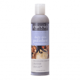 Cuccio Daily Skin Polisher 8 oz -Vanilla Bean & Sugar 3338-C