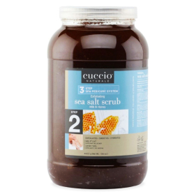 Cuccio Exfoliating Sea Salt Scrub Milk & Honey 156 oz. #3402