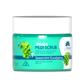 La Palm Pedi Scrub 12 oz - Spearmint Eucalyptus LP156/00456