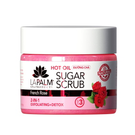 La Palm Sugar Scrub 12 oz - French Rose LP194 00243