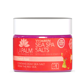 La Palm Sea Spa Salts 12 oz - French Rose LP212