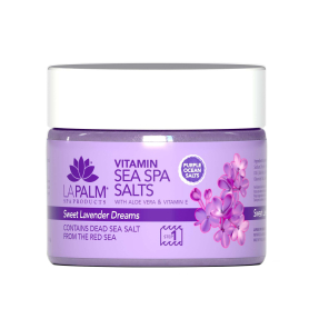 La Palm Sea Spa Salts 12 oz - Sweet Lavender Dreams LP215