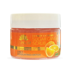 La Palm Sugar Cane Scrub 12 oz - Orange Tangerine Zest 01250