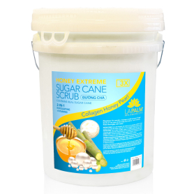 La Palm Sugar Cane Scrub 5 Gallon - Honey Pearl  LP336