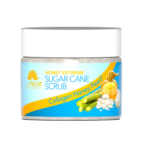 La Palm Sugar Cane Scrub 12 oz - Honey Pearl LP338 00471