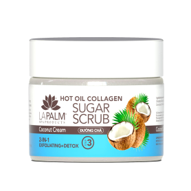 La Palm Sugar Scrub 12 oz - Coconut Cream LP398/00233