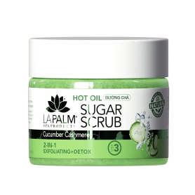 La Palm Sugar Scrub 12 oz - Cucumber Cashmere LP401/02617