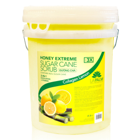 La Palm Sugar Cane Scrub 5 Gallon - Lemon  LP480