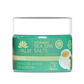 La Palm Sea Spa Salts 12 oz - Green Tea LP505