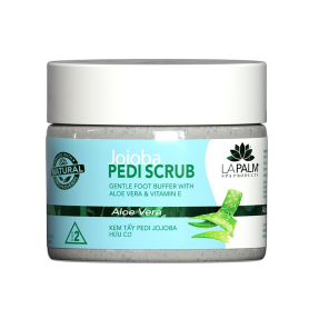 La Palm Jojoba Pedi Scrub 12 oz - Aloe Vera LP517/02563